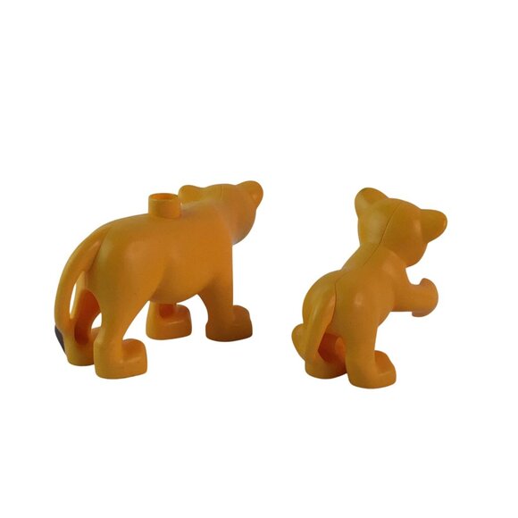 Lego Duplo Zoo Bus #10502 White Zebra Stripe Ostrich Lion Cub Zoo Keeper Figures - Picture 14 of 16